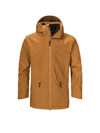 SCHÖFFEL | Herren WInterparka Malkay Hoodie | senf